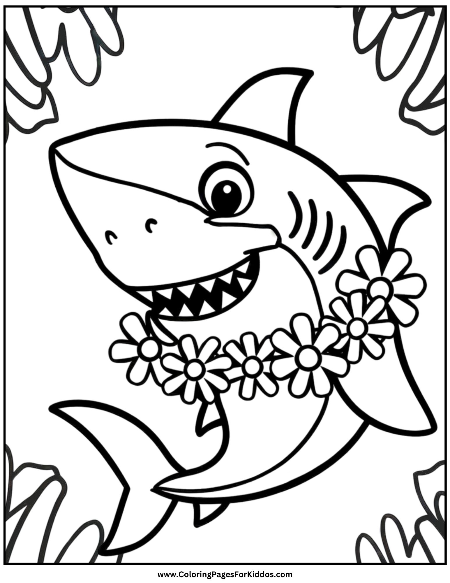 Shark Coloring Pages 10 Free Printable PDF Sheets