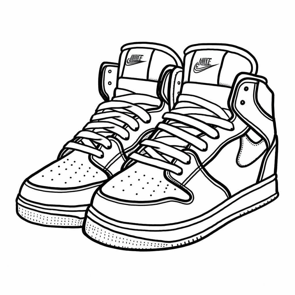 Shoes Coloring Pages free Printable Shoes Coloring Pages free Printable