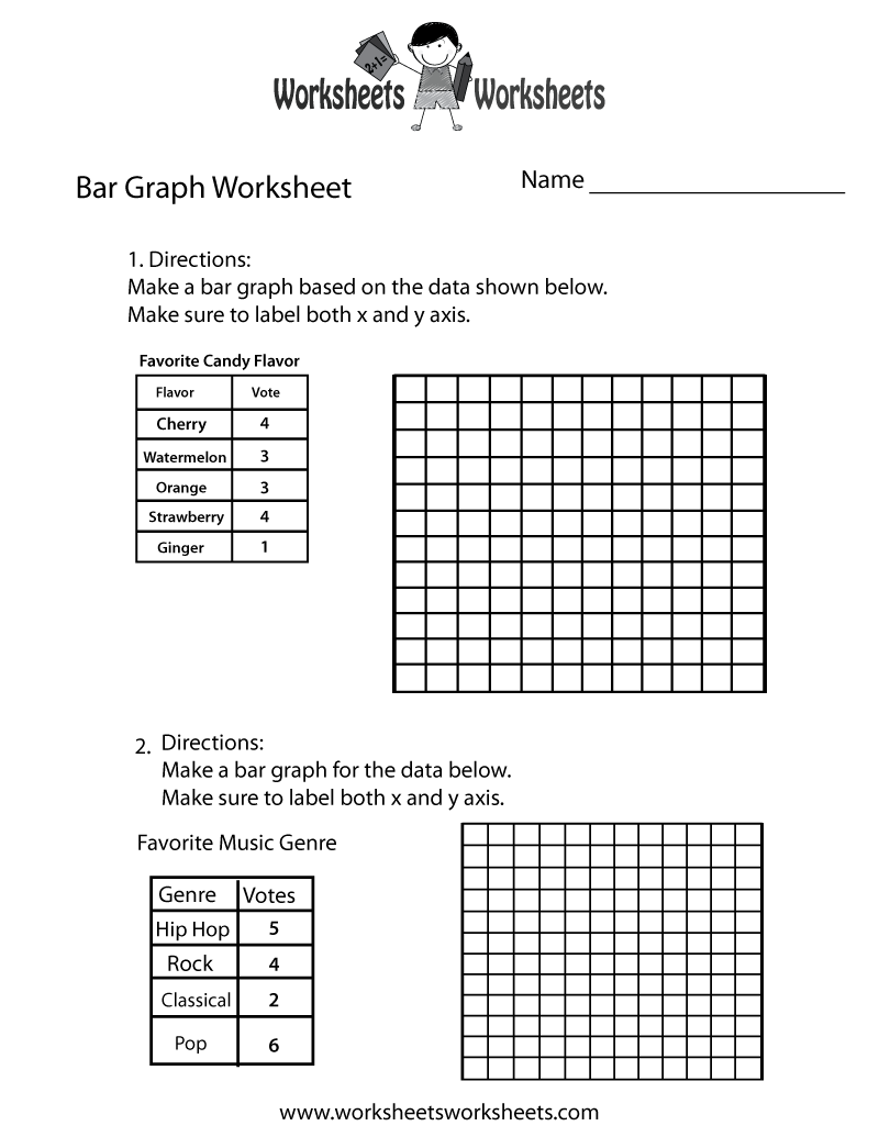 bar graph worksheets bar graph worksheets