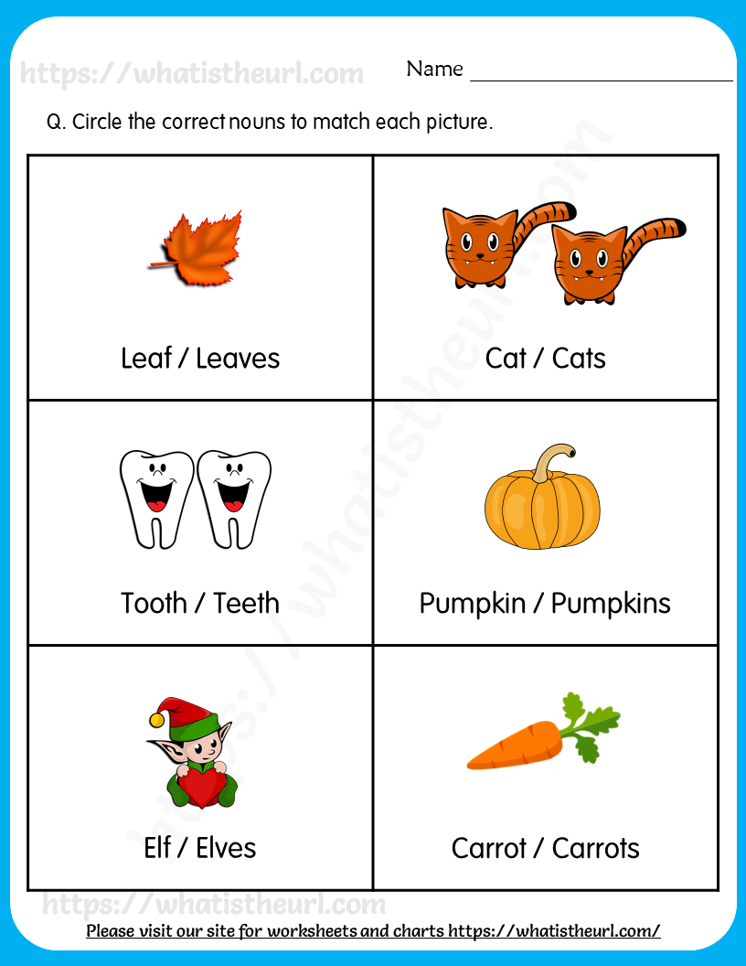 Singular plural nouns worksheet 2 Your Home Teacher Singular plural nouns worksheet 2 Your Home Teacher