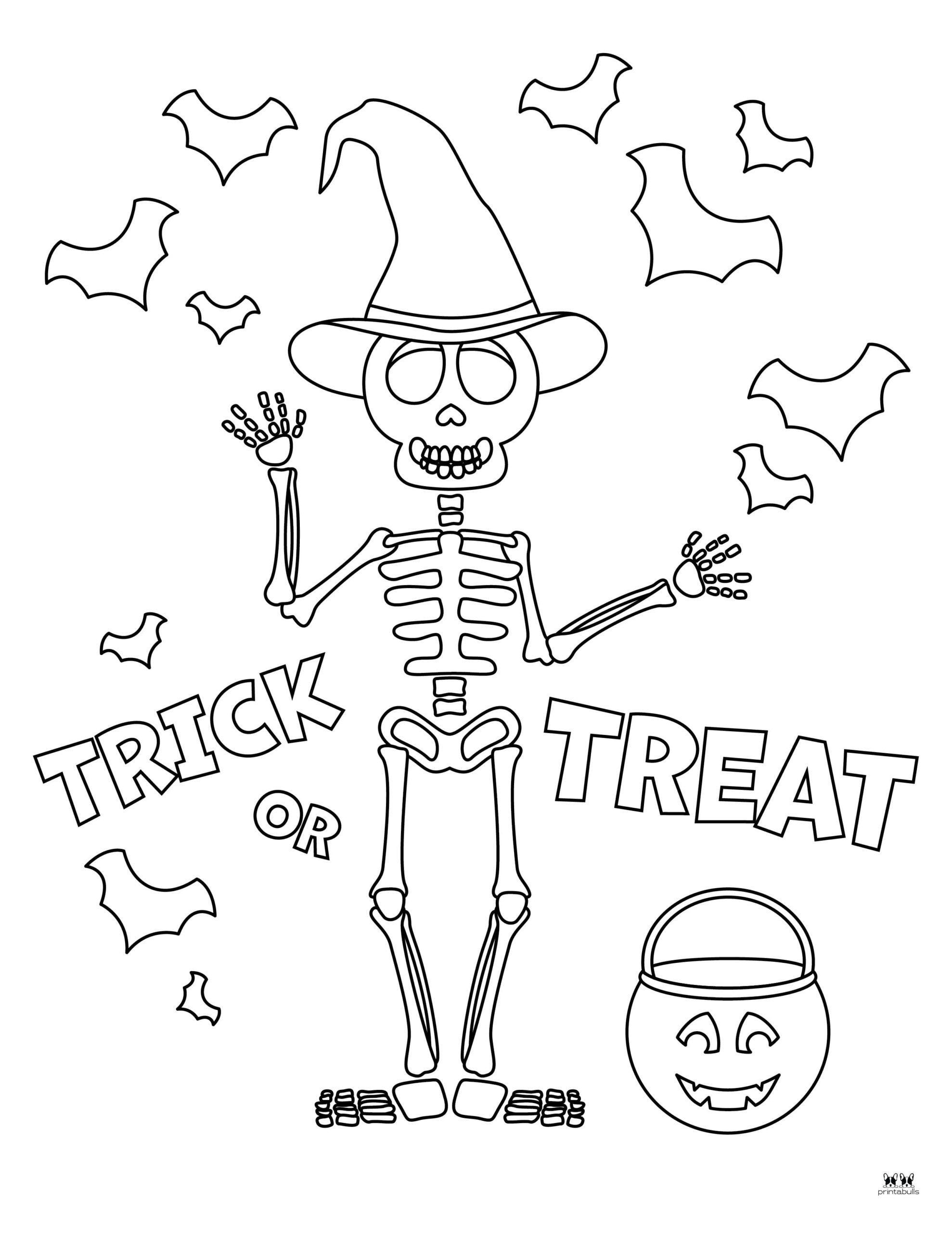 Skeleton Coloring Pages 25 FREE Pages PrintaBulk Skeleton Coloring Pages 25 FREE Pages PrintaBulk