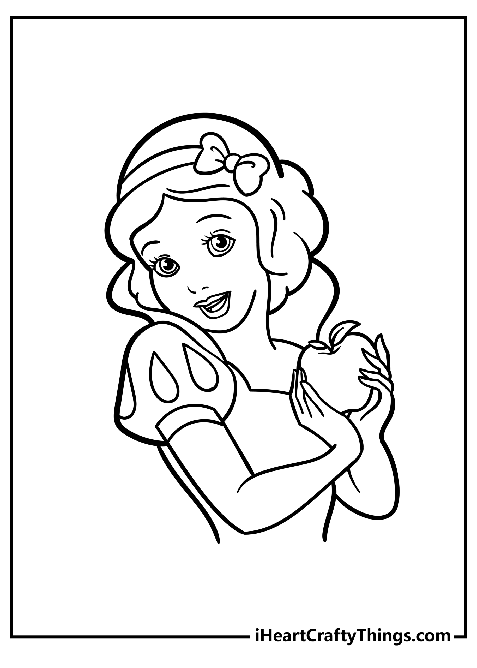 Snow White Coloring Pages Free Printable Printable Snow White Coloring Pages Free Printable Printable