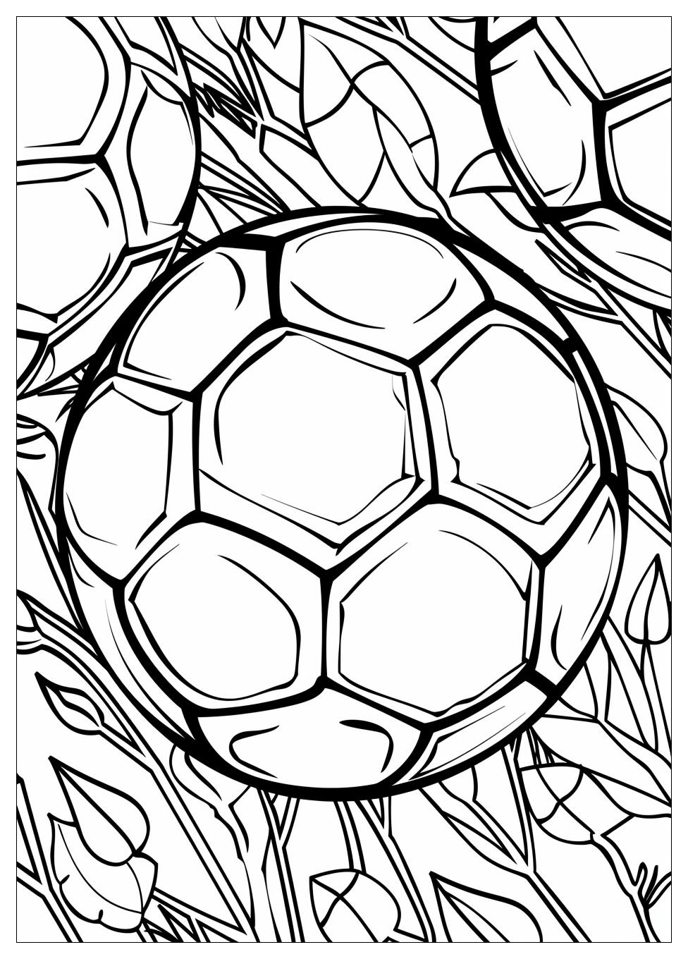 Soccer Ball Coloring Pages Fun Free Printables For Kids MrColoring Com