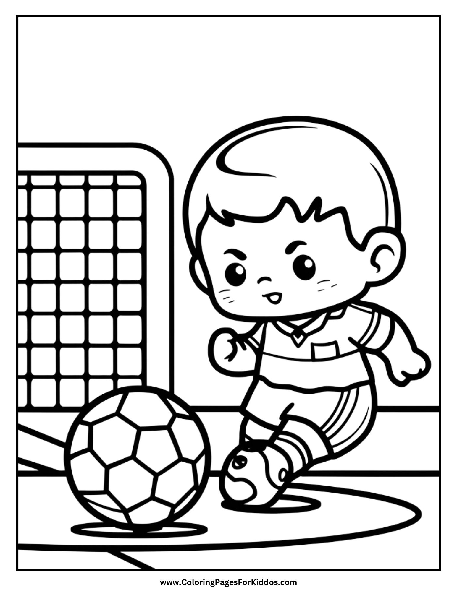 Soccer Coloring Pages 10 Free Printable PDFs