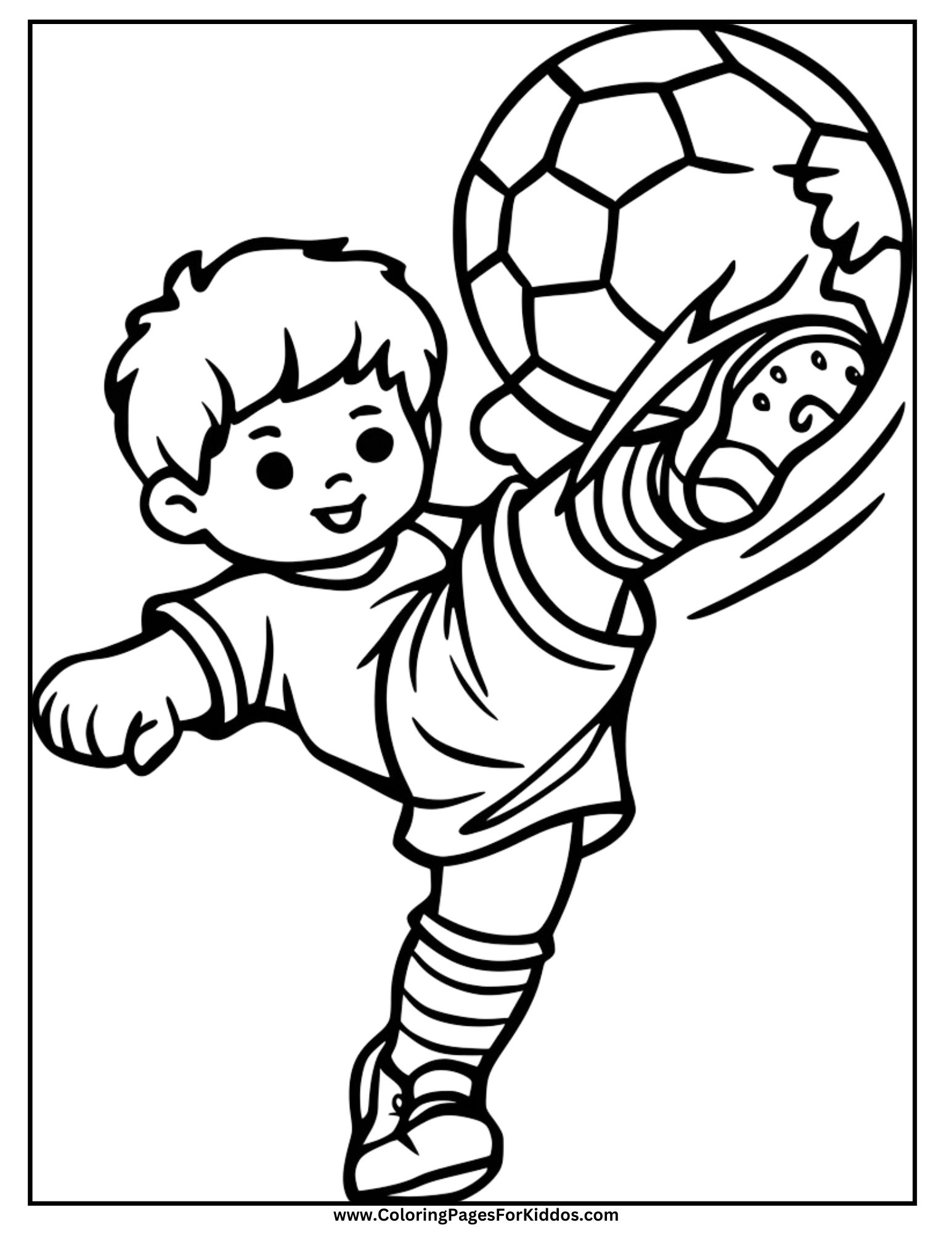 Soccer Coloring Pages 10 Free Printable PDFs