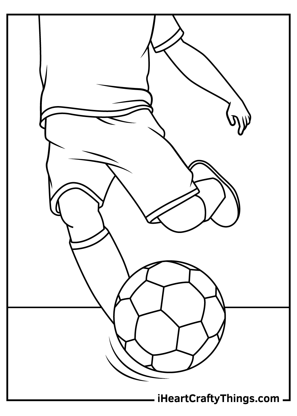 Soccer Coloring Pages Free Unleash Your Creativity On The Pitch