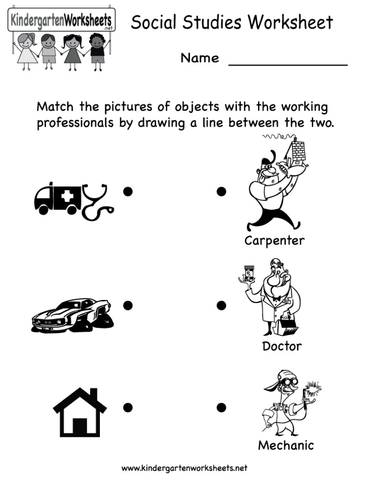 kindergarten social studies worksheets kindergarten social studies worksheets