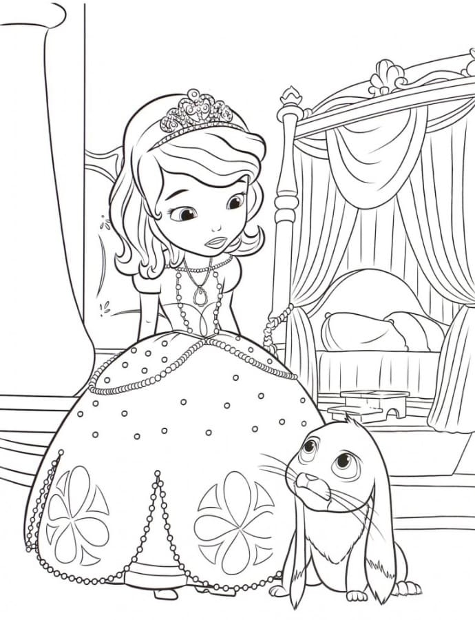 Sofia The First Coloring Pages 100 Free Coloring Pages