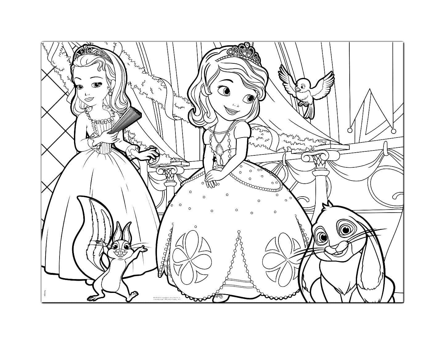 Sofia The First Coloring Pages 100 Free Coloring Pages