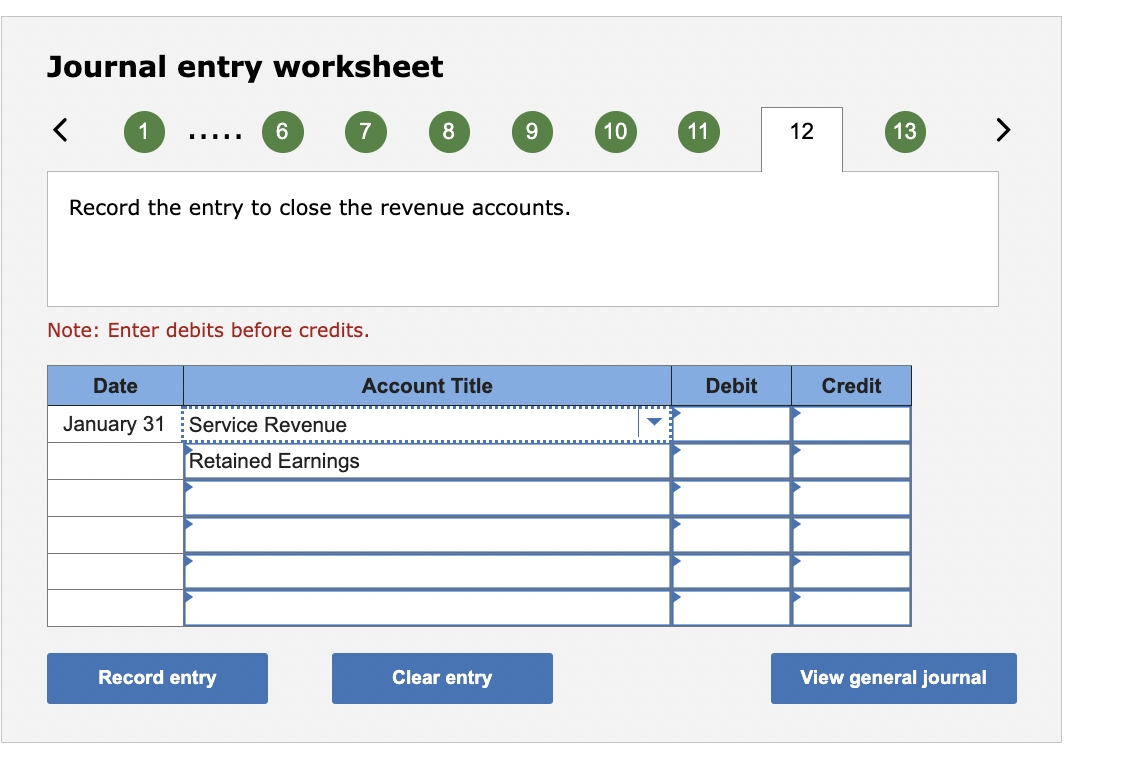journal entry worksheet journal entry worksheet