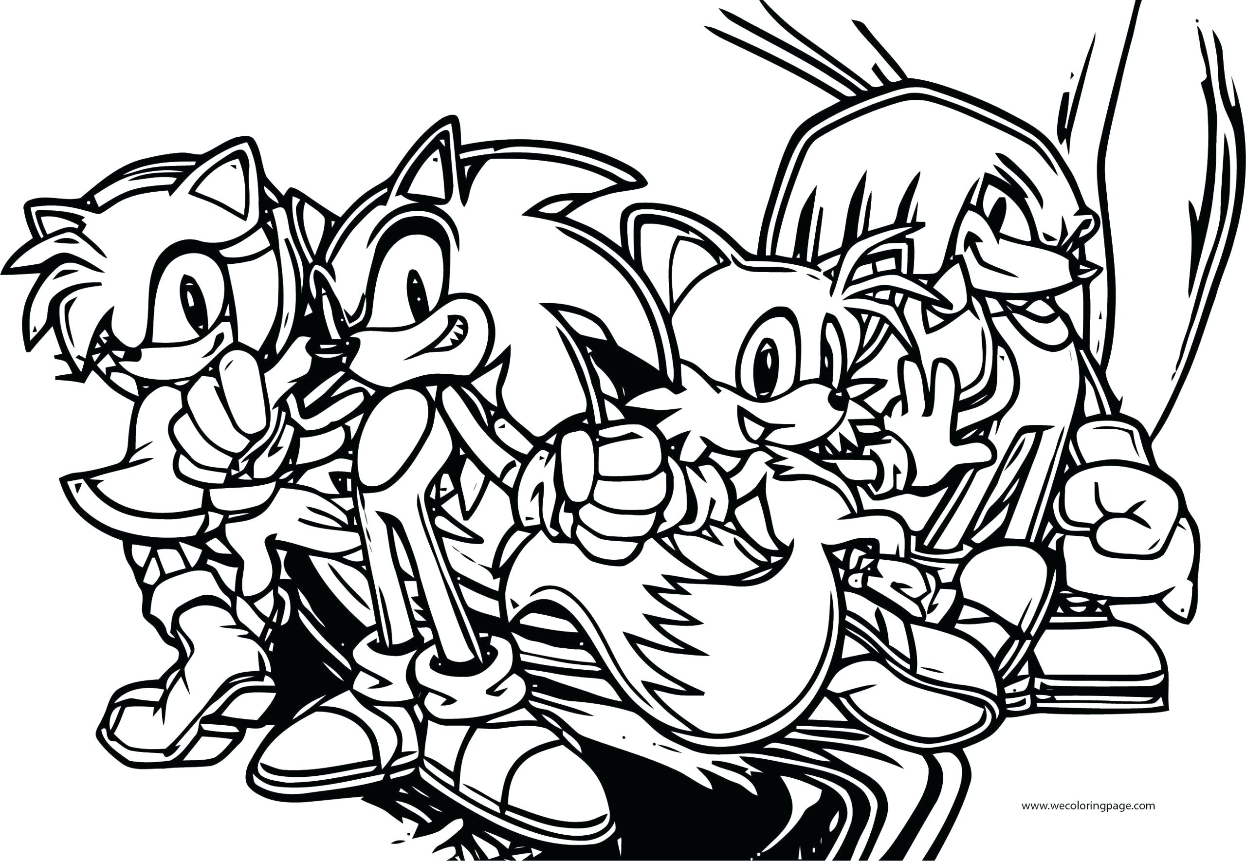 Sonic And Friends Coloring Pages Coloring Home Sonic And Friends Coloring Pages Coloring Home