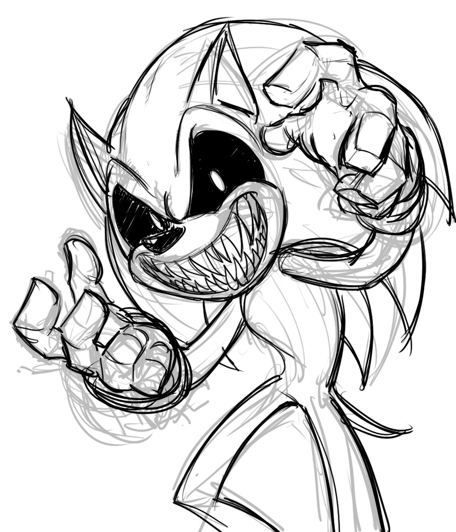 Sonic EXE Coloring Pages Free Printable Coloring Pages For Kids Sonic EXE Coloring Pages Free Printable Coloring Pages For Kids