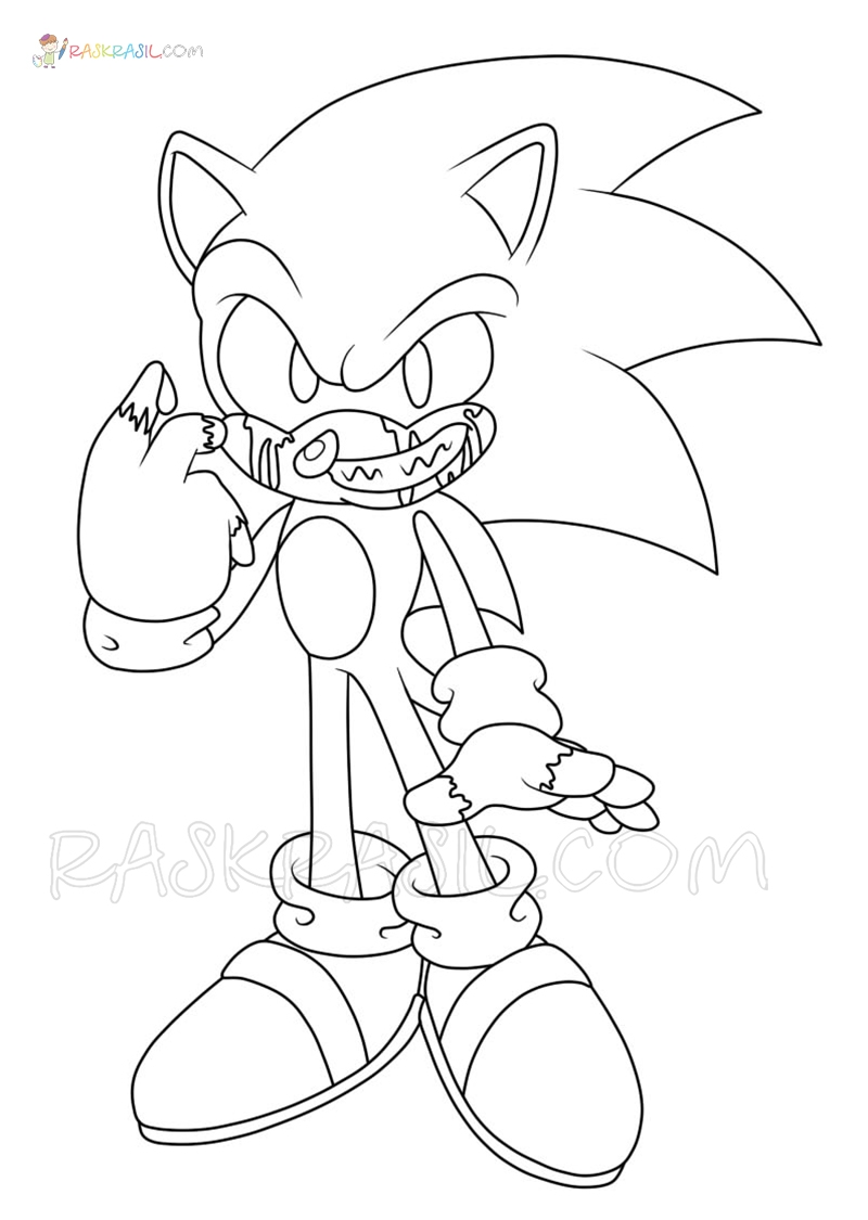 Sonic Exe Coloring Pages Opialito Sonic Exe Coloring Pages Opialito