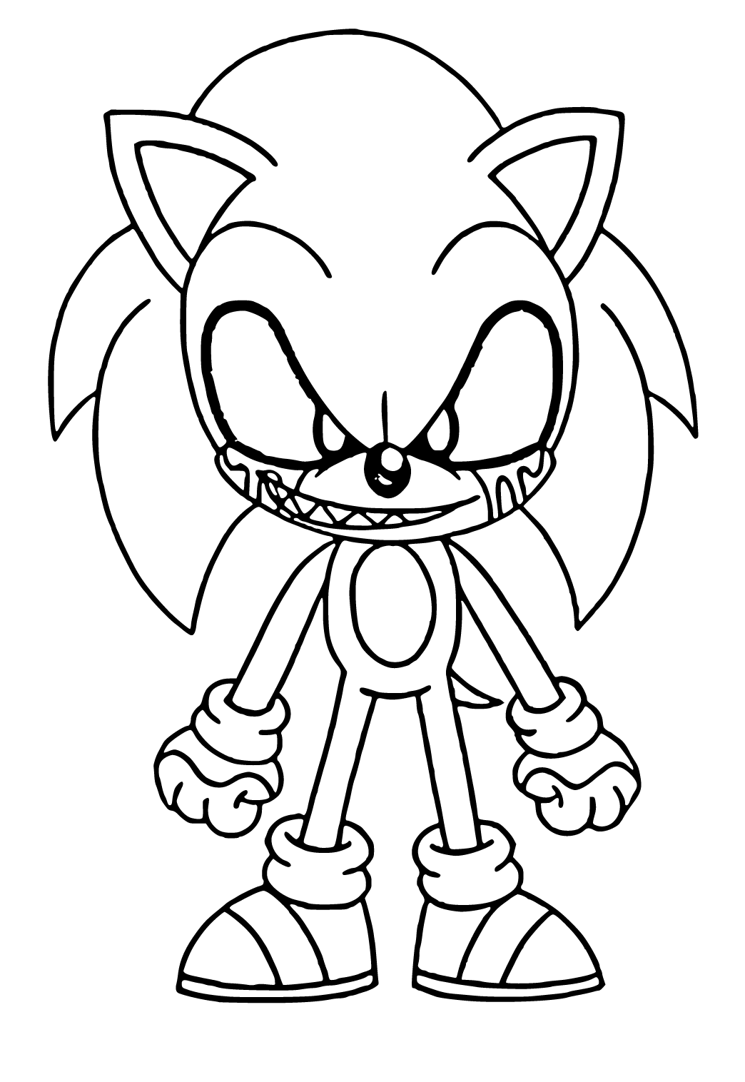 sonic exe coloring pages sonic exe coloring pages