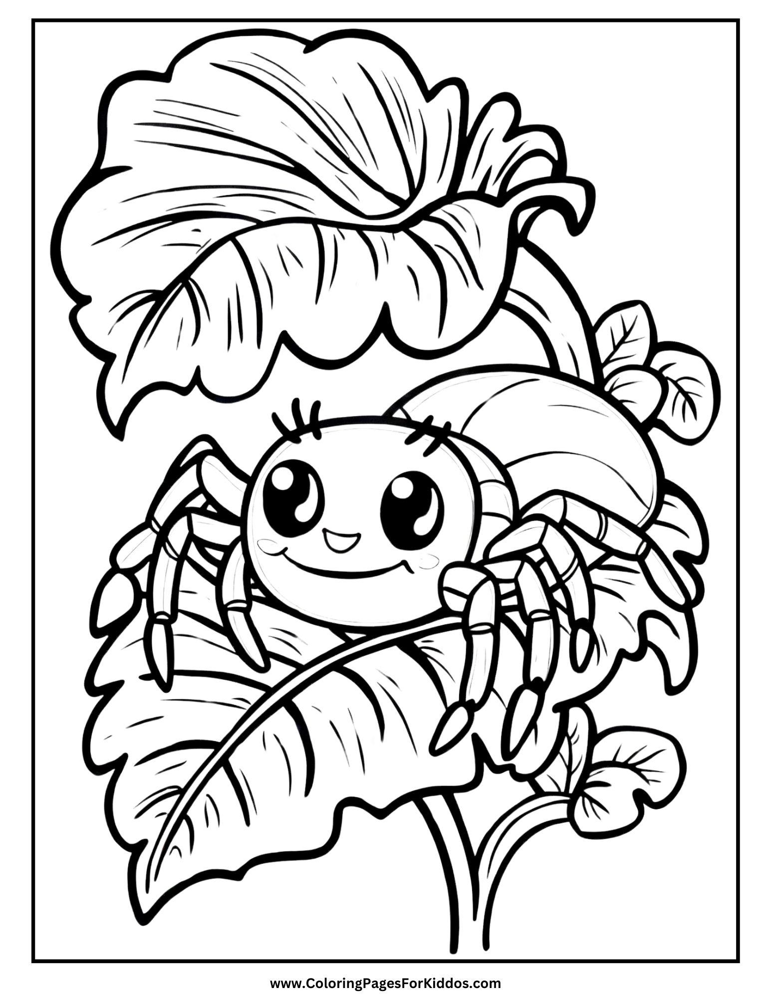 Spider Coloring Pages 10 Free Printable PDFs