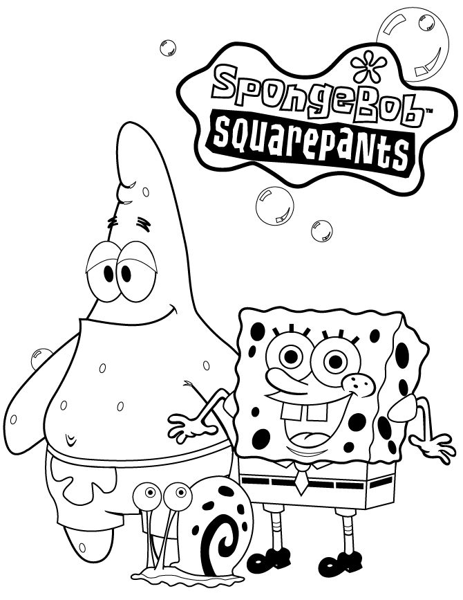 Spongebob Coloring Pages At GetColorings Free Printable Colorings