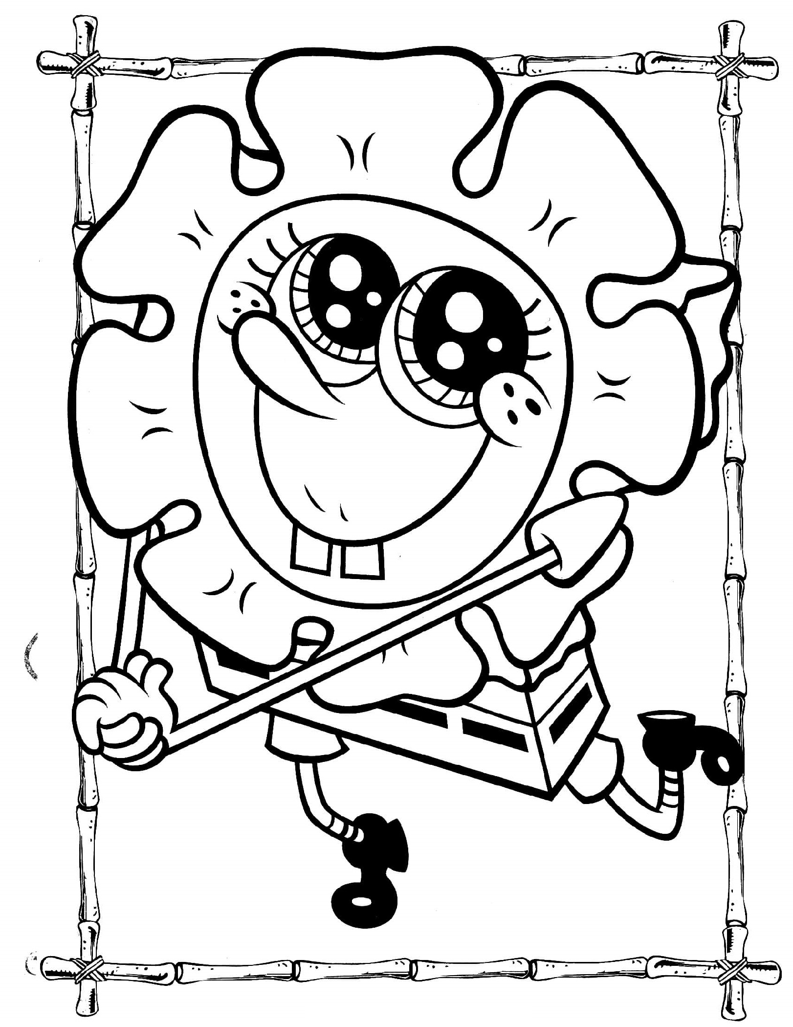 SpongeBob Coloring Pages Printable 101 Activity SpongeBob Coloring Pages Printable 101 Activity