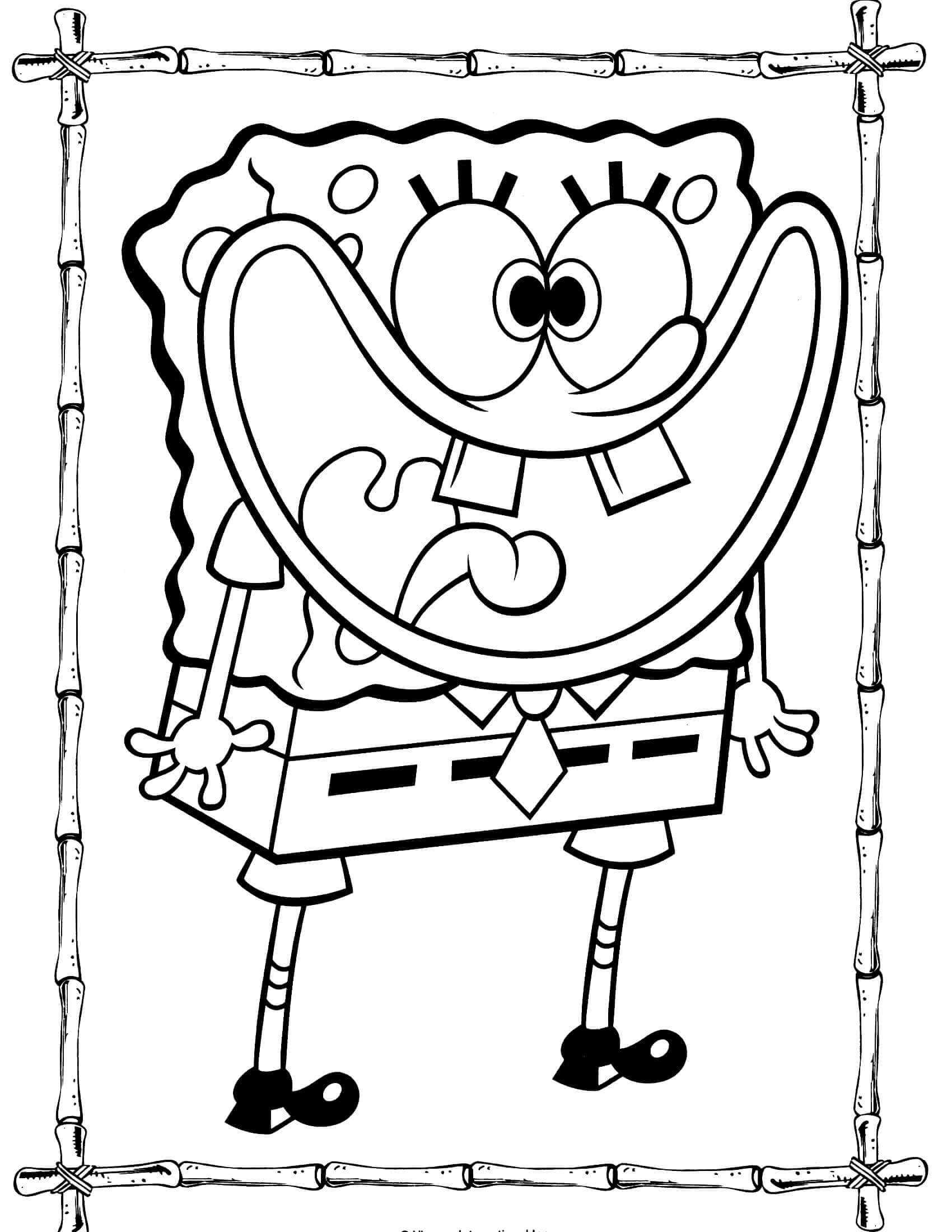 Spongebob Coloring Pages Printable Coloring Pages FREE Spongebob Coloring Pages Printable Coloring Pages FREE