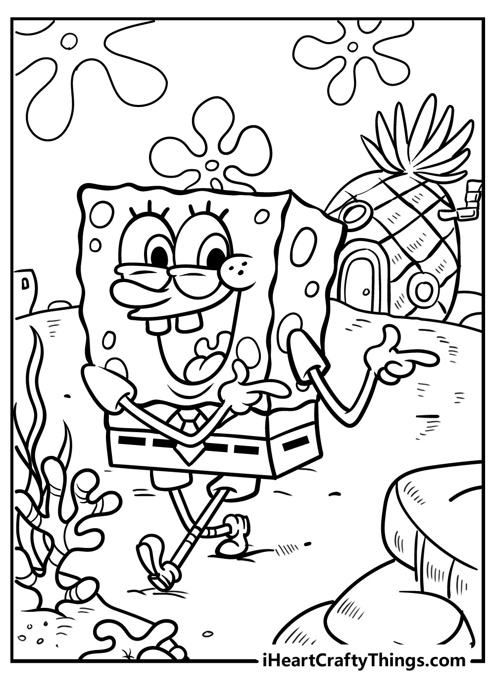 Spongebob Coloring Pages Printable Free Spongebob Coloring Pages Printable Free