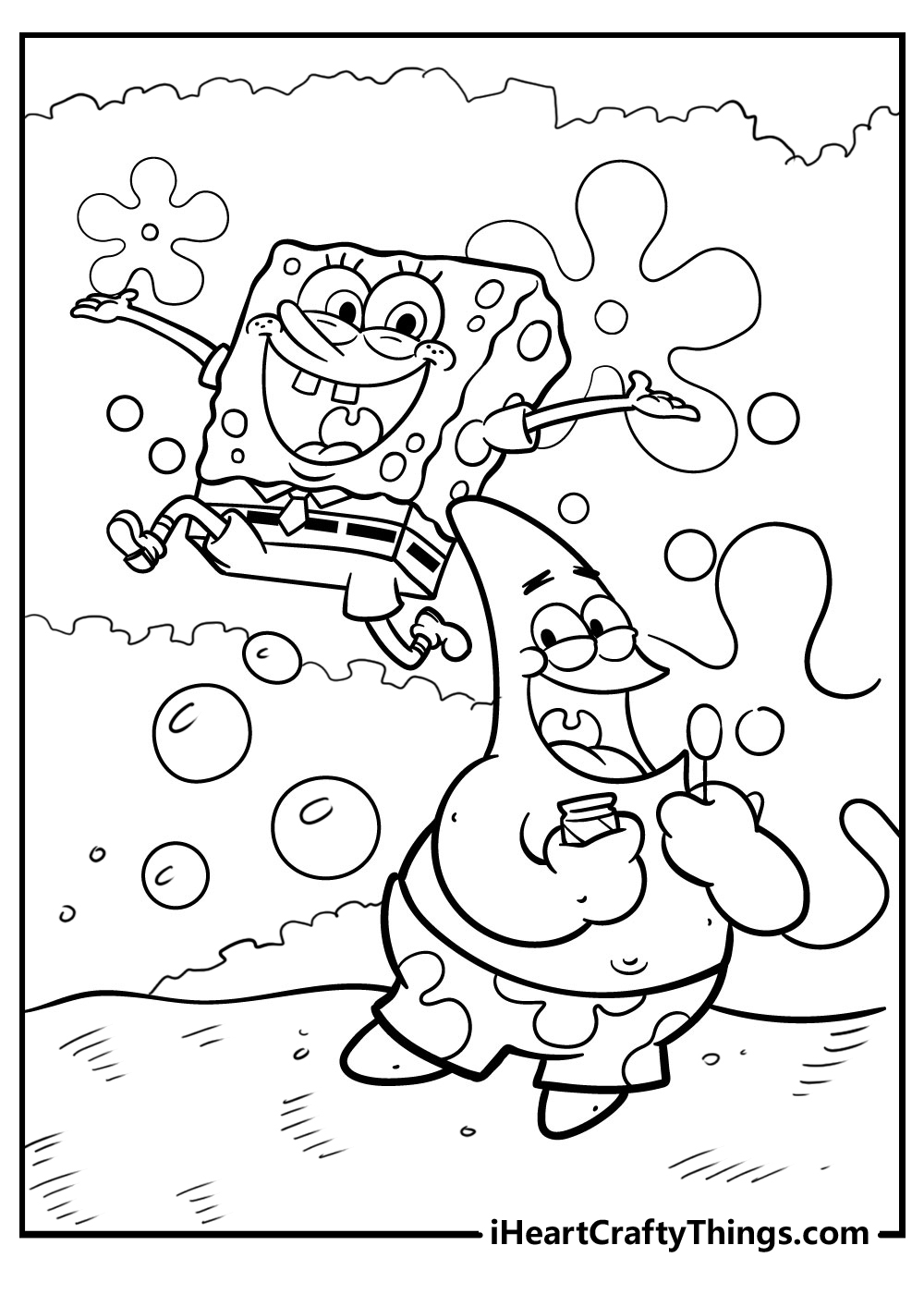Spongebob Printable Coloring Pages