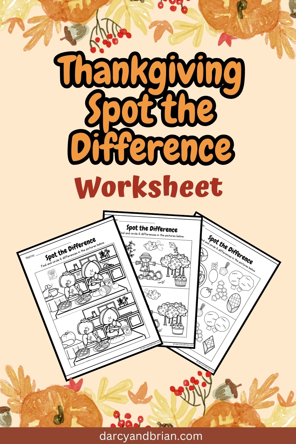 Spot Difference Worksheet Printable Worksheets