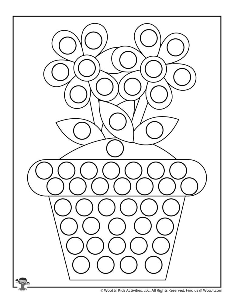 dot coloring pages dot coloring pages
