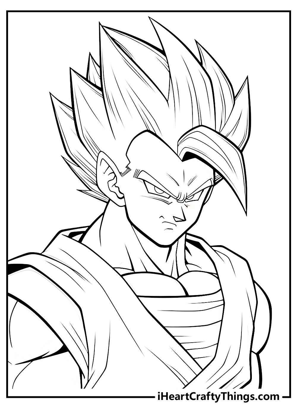 Ss Goku Coloring Pages Ss Goku Coloring Pages