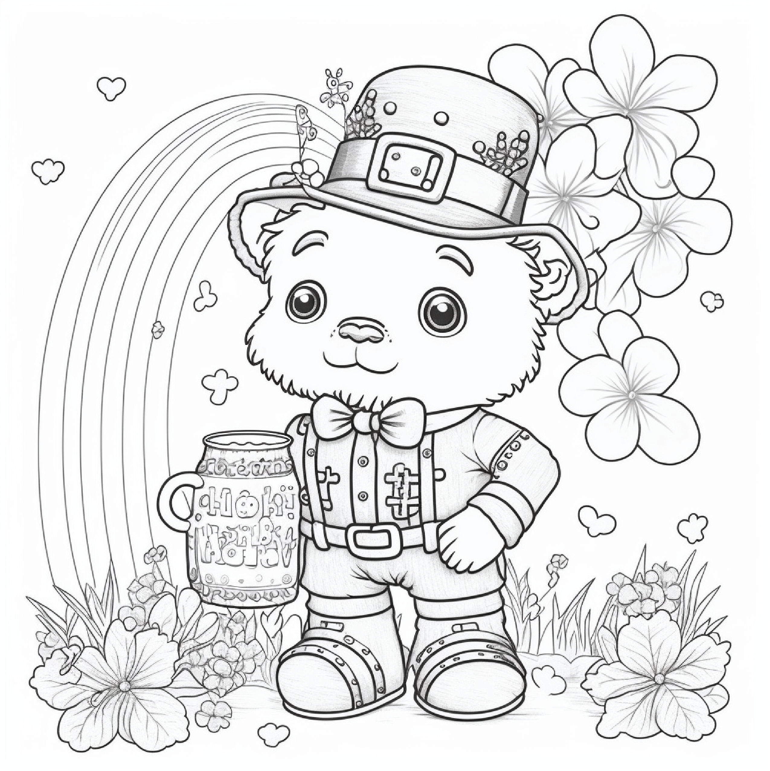 St Patrick Coloring Pages Made By Teachers St Patrick Coloring Pages Made By Teachers