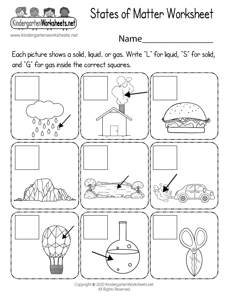 states of matter worksheet states of matter worksheet