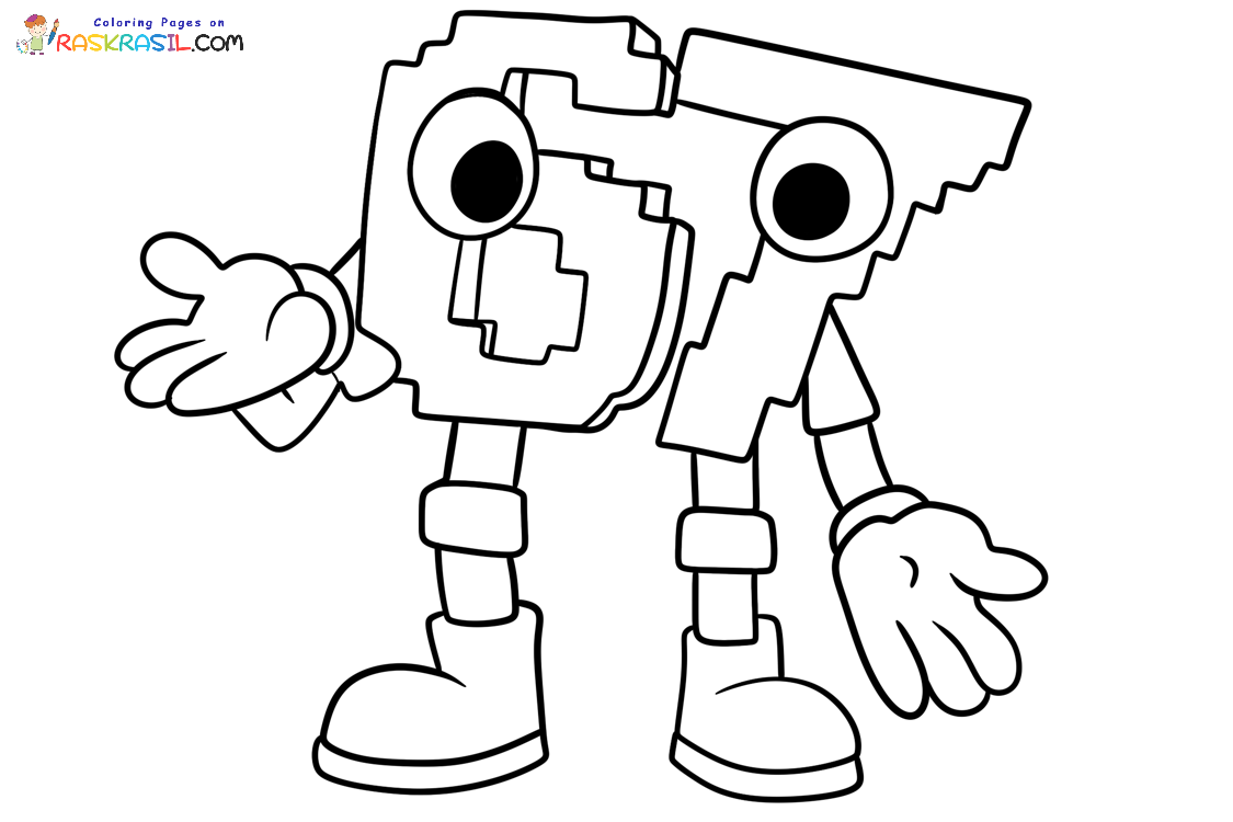 Steal A Brainrot Coloring Pages Free Printables