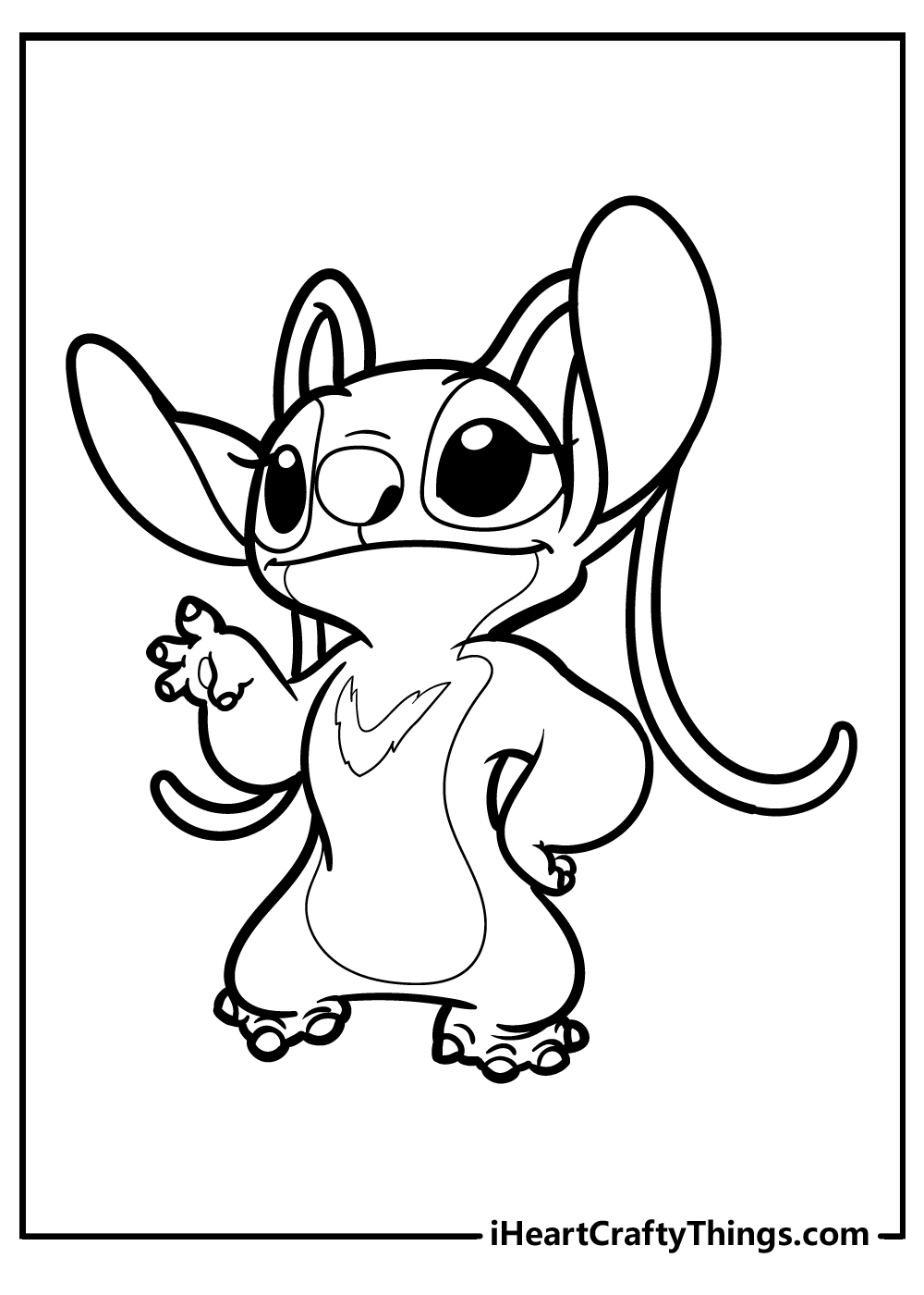 Stitch Coloring Pages Stitch Coloring Pages