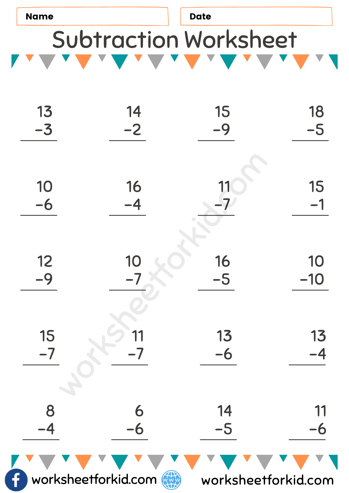 Subtraction Worksheet Grade Subtraction Worksheets For Grade 1 Math Subtraction Worksheet Grade Subtraction Worksheets For Grade 1 Math