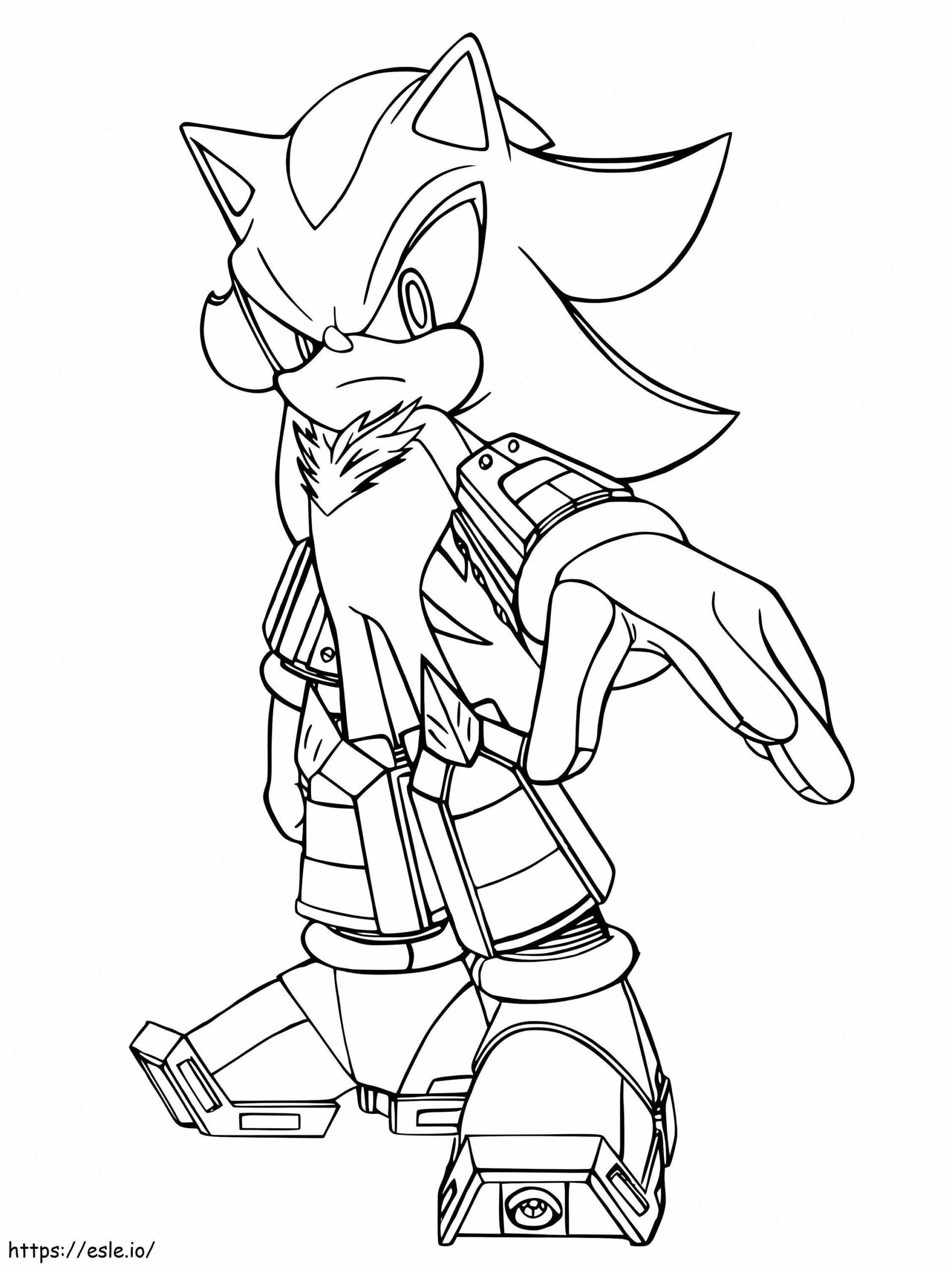 Super Shadow The Hedgehog Coloring Page Super Shadow The Hedgehog Coloring Page