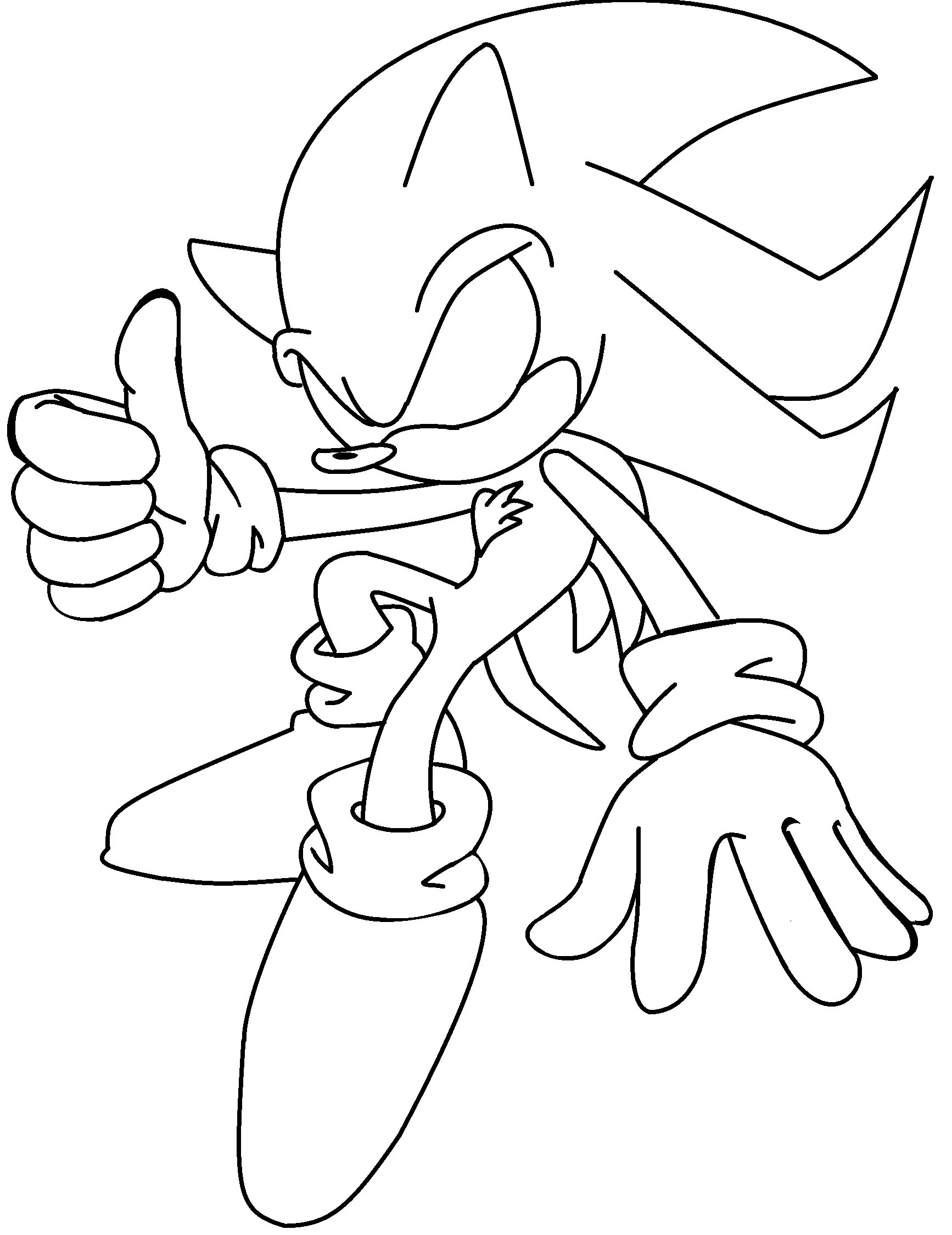 Super Sonic And Super Shadow Coloring Pages At GetColorings Free Super Sonic And Super Shadow Coloring Pages At GetColorings Free