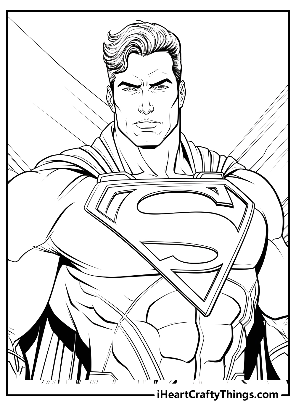 superman coloring pages