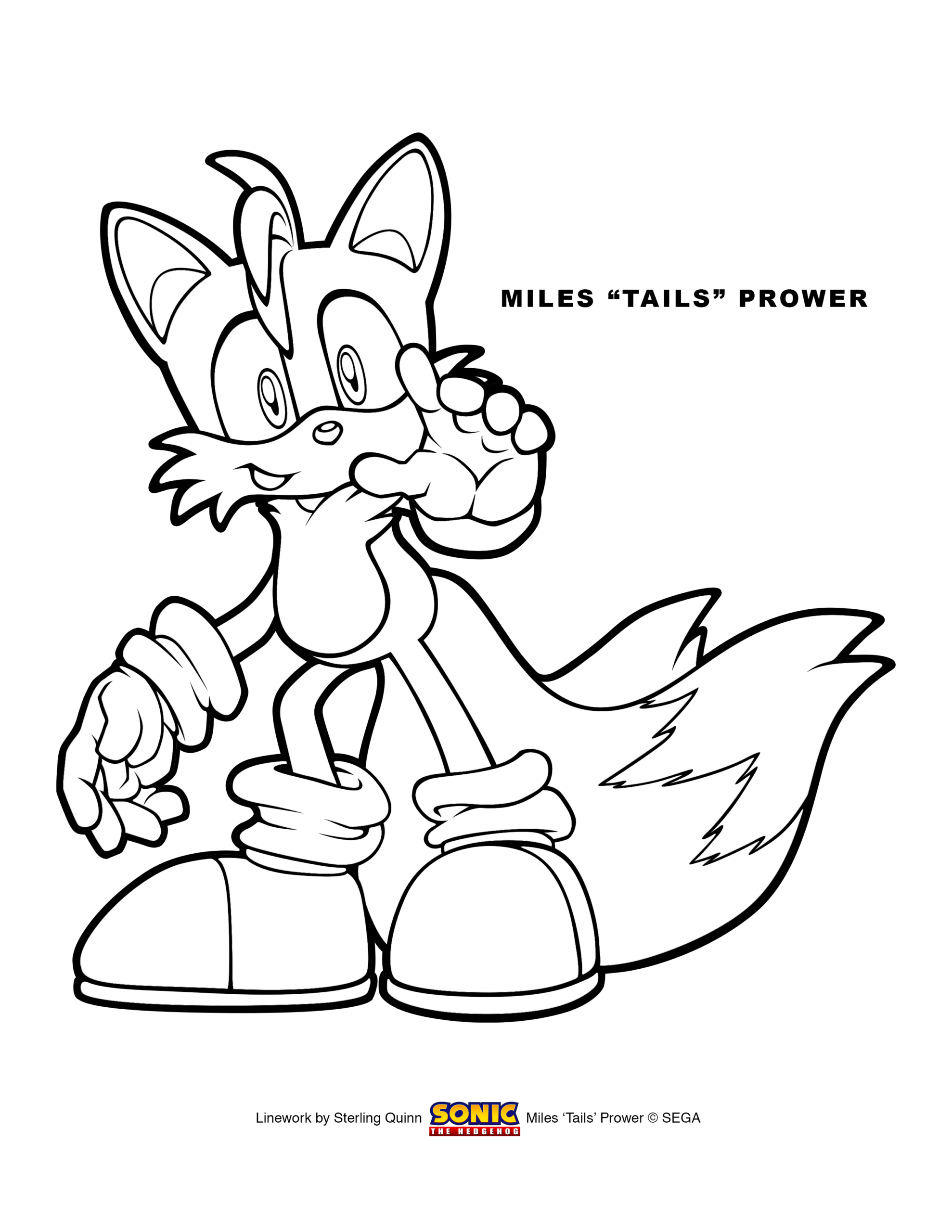 tails coloring pages tails coloring pages