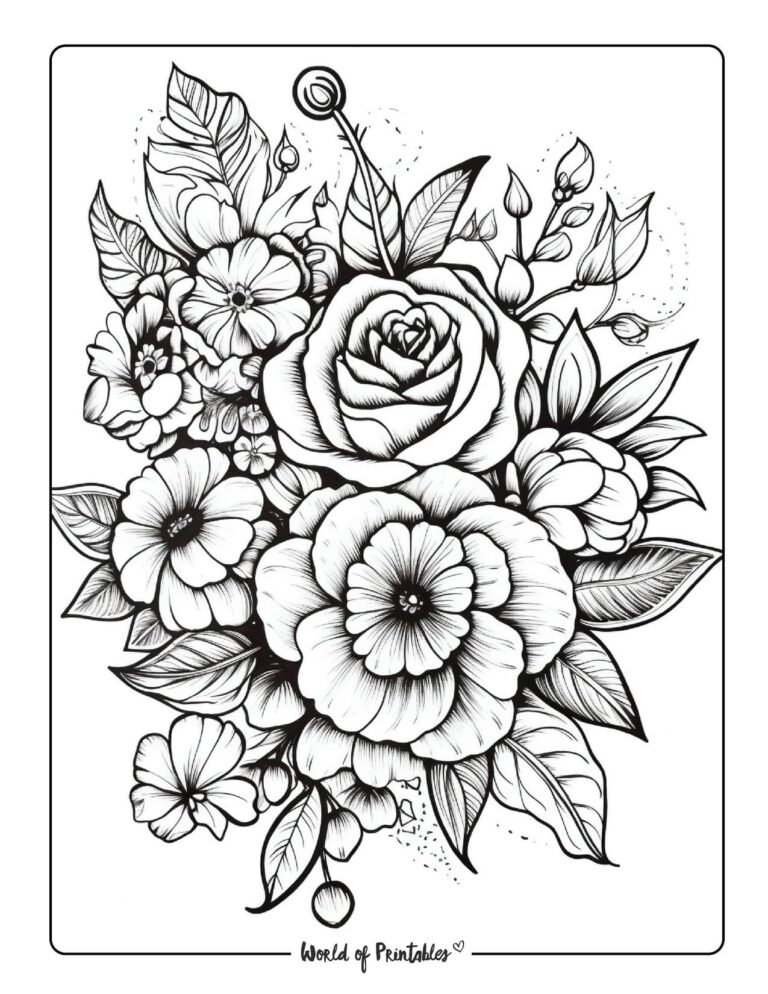 Tattoo Coloring Pages World Of Printables