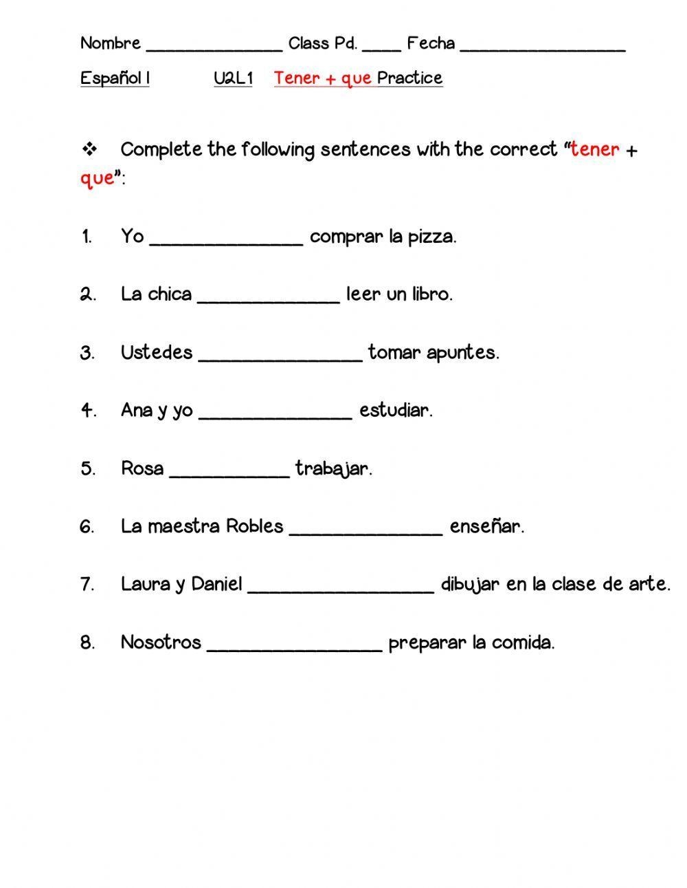 que aventura worksheet answers que aventura worksheet answers