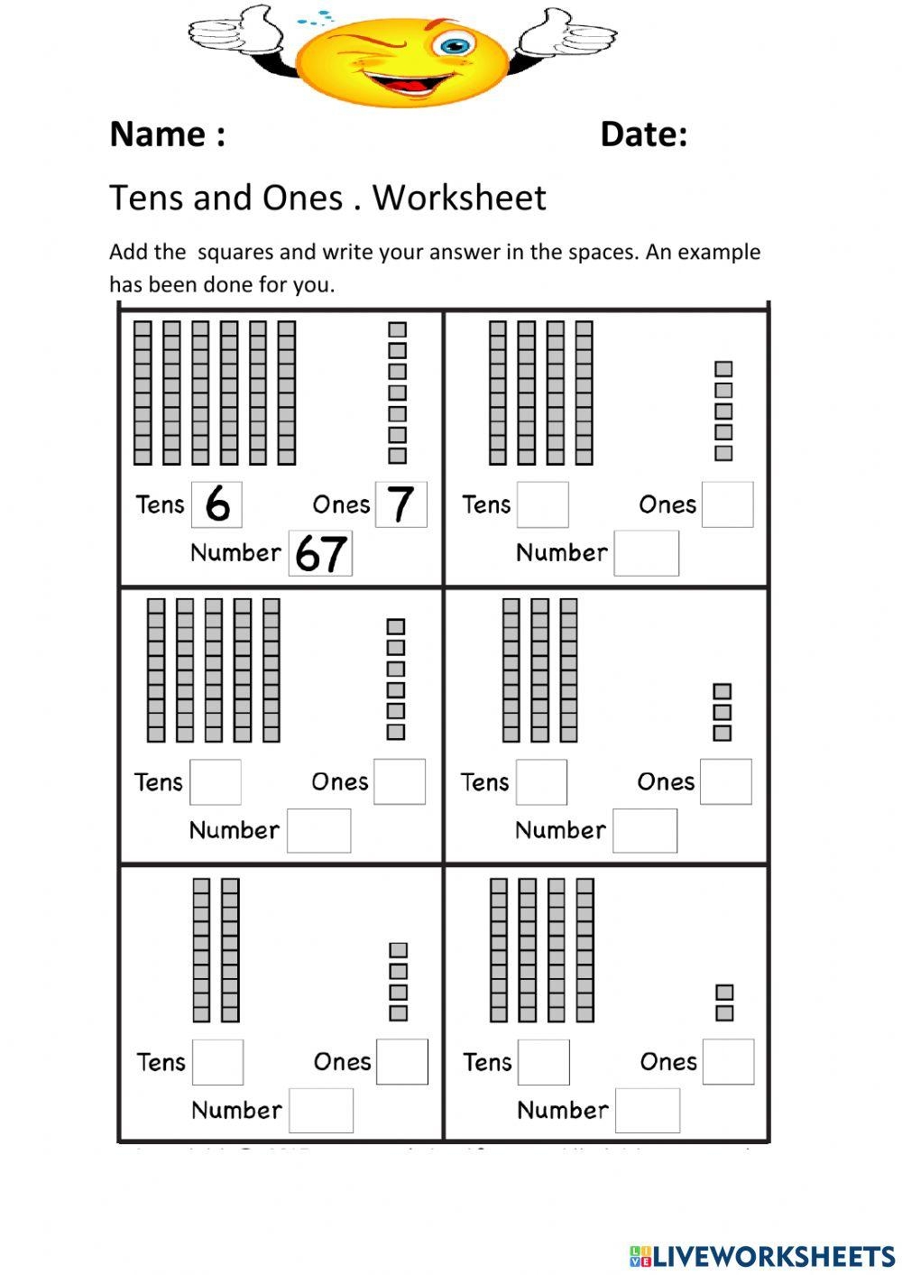 Tens And Ones Worksheets Free Nature Inspired Learning Worksheets Tens And Ones Worksheets Free Nature Inspired Learning Worksheets