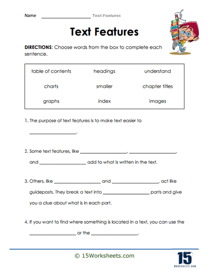 Text Features Worksheets 15 Worksheets Library Worksheets Library Text Features Worksheets 15 Worksheets Library Worksheets Library
