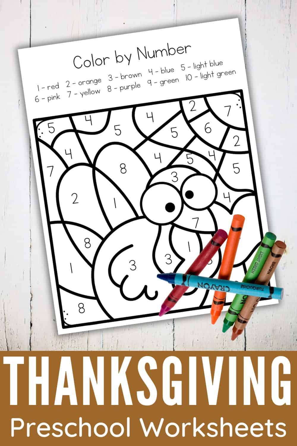 Thanksgiving Worksheets For Preschoolers