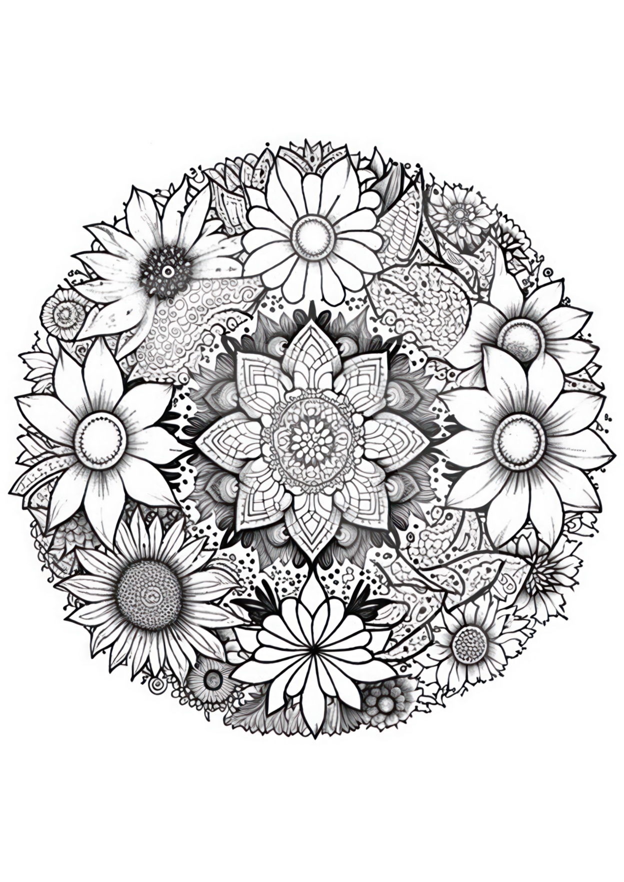 The Art Of Mindfulness Exploring Coloring Pages Mandala