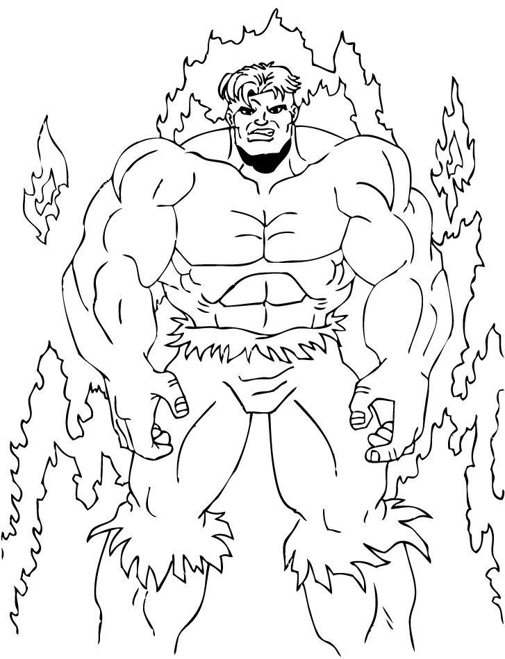 The Incredible Hulk Coloring Pages Books 100 FREE And Printable The Incredible Hulk Coloring Pages Books 100 FREE And Printable