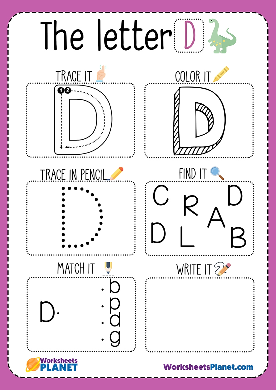 The Letter D Worksheet Letter D Worksheets Handwriting Worksheet The Letter D Worksheet Letter D Worksheets Handwriting Worksheet