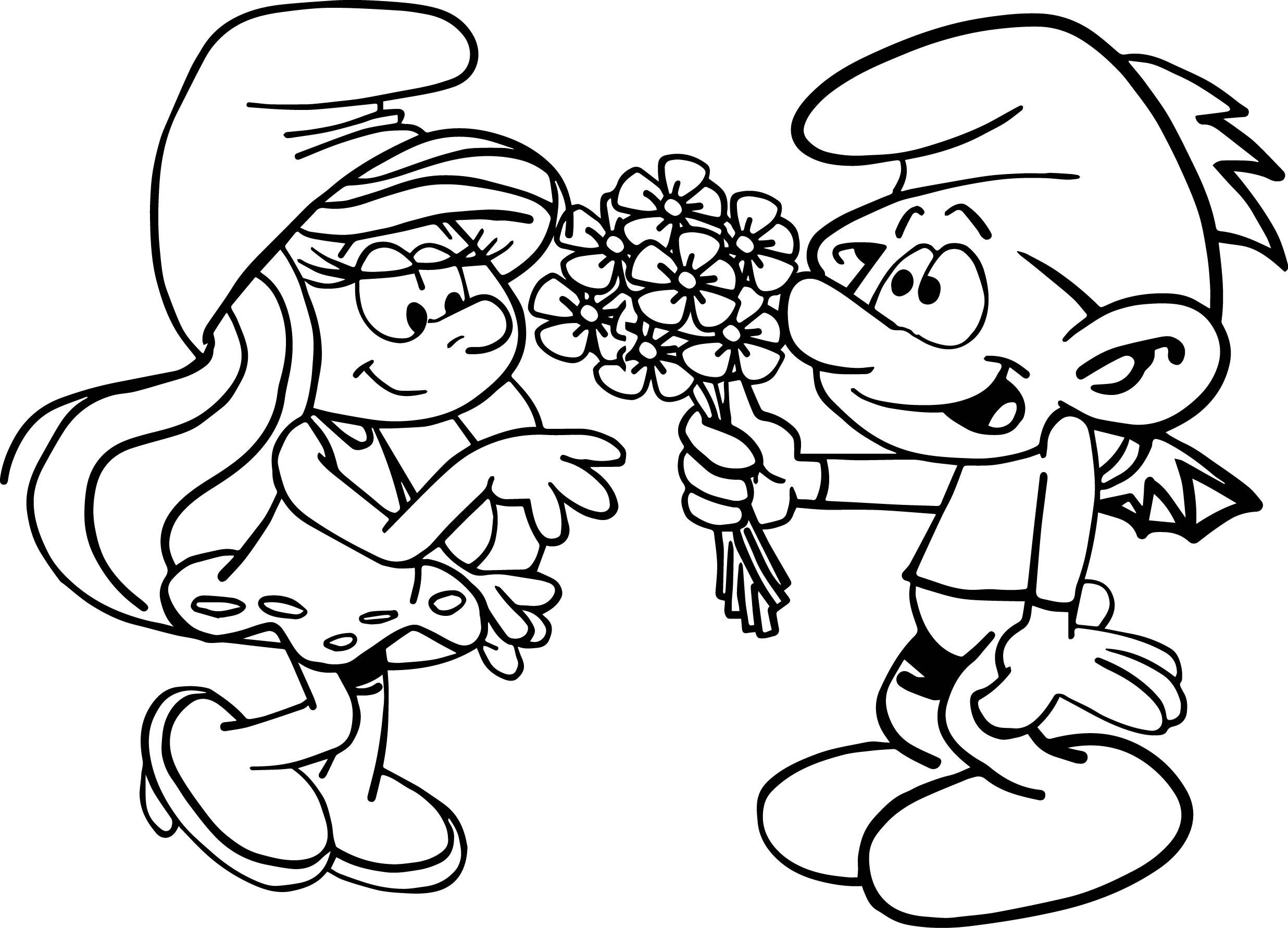 The Smurfs Coloring Pages At GetColorings Free Printable 