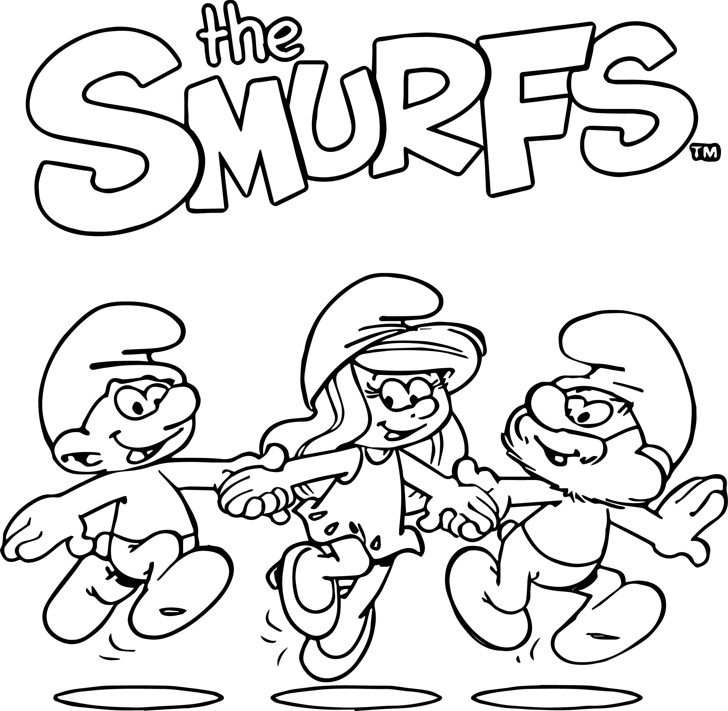 The Smurfs Coloring Pages At GetColorings Free Printable