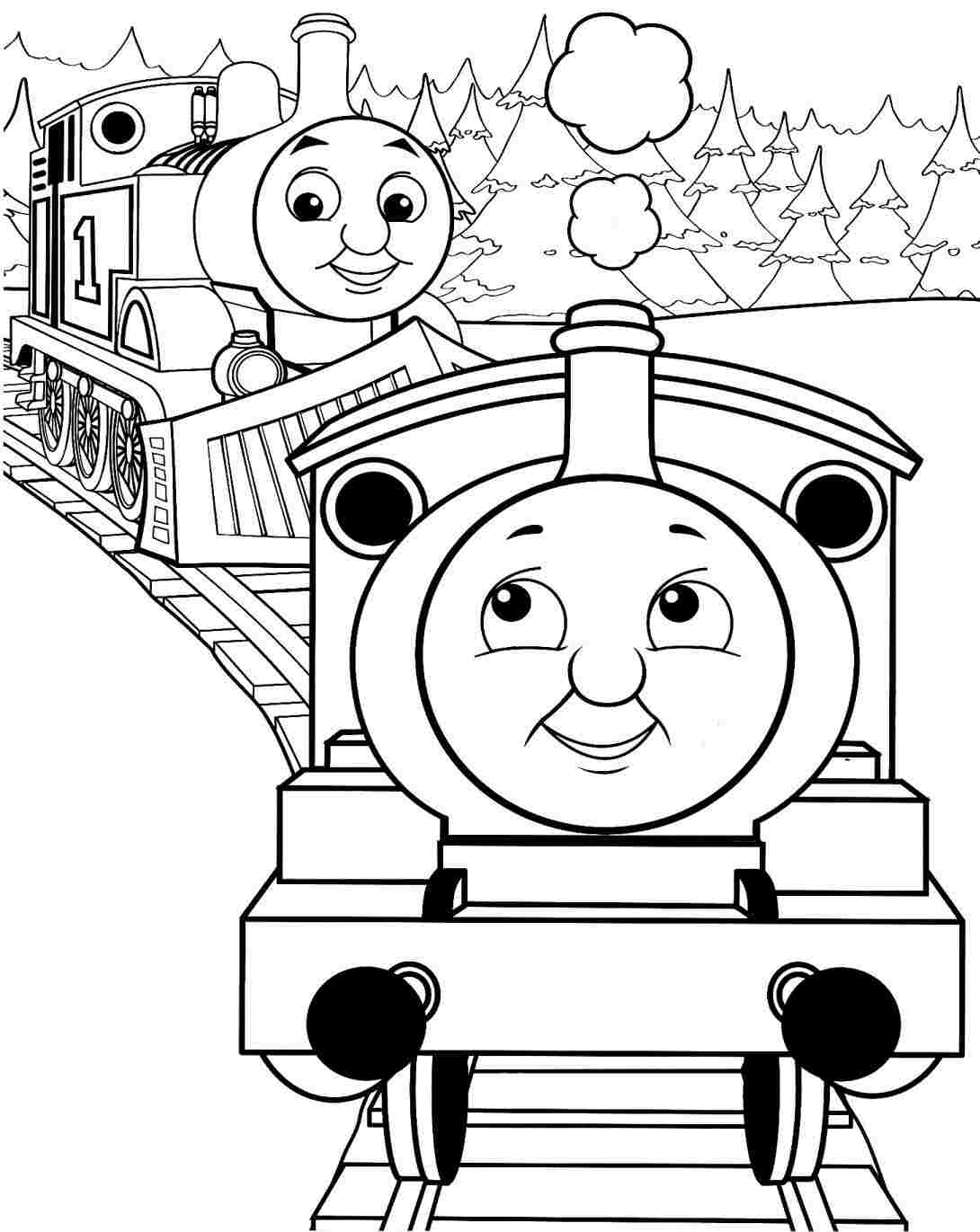Thomas The Train Drawing At GetDrawings Free Download