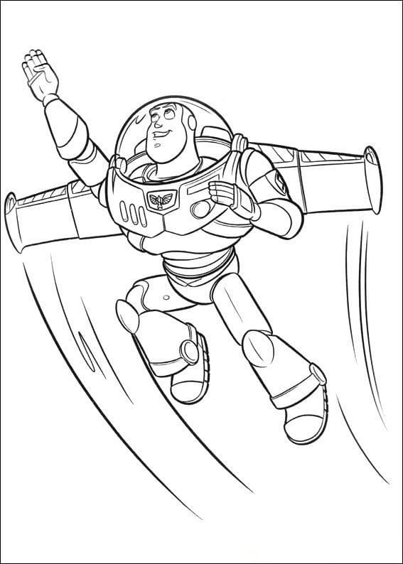 toy story buzz lightyear coloring pages