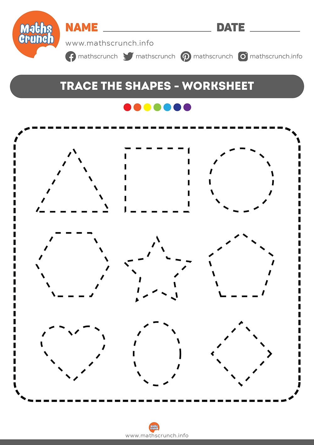 free printable tracing worksheets free printable tracing worksheets