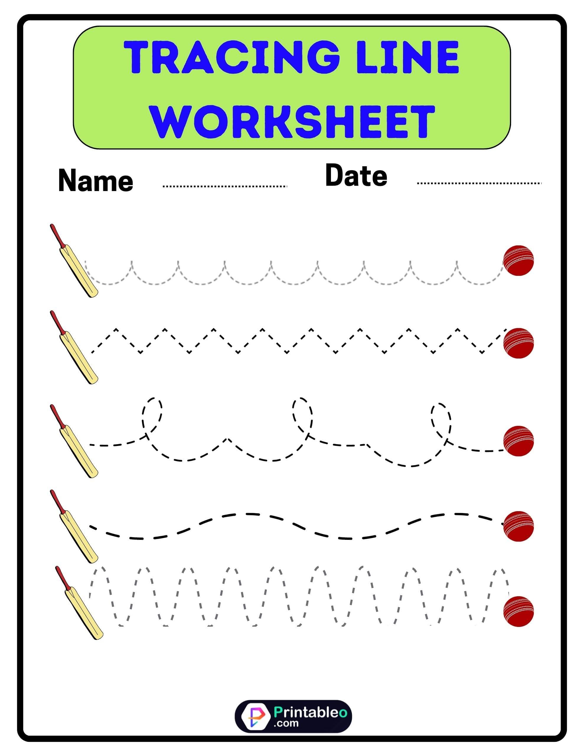 Tracing Lines Worksheets Tracing Lines Worksheets